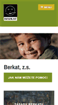 Mobile Screenshot of berkat.cz
